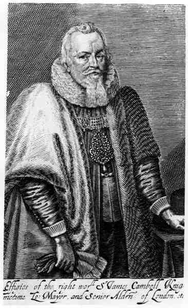 Portræt af Sir James Cambell (1570-1642) af English School